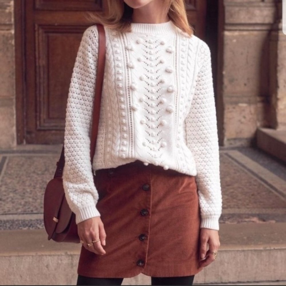 Sezane Corduroy Skirt